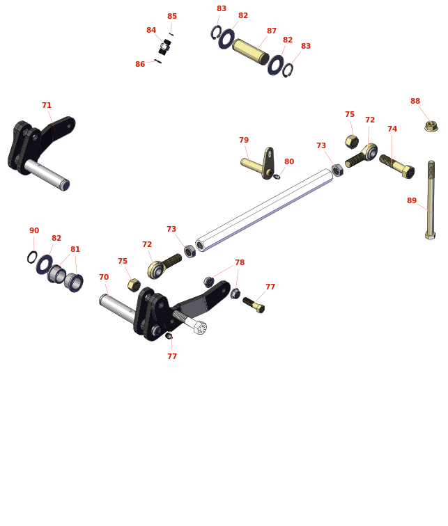 Toro Groundsmaster 360 Lift Shaft