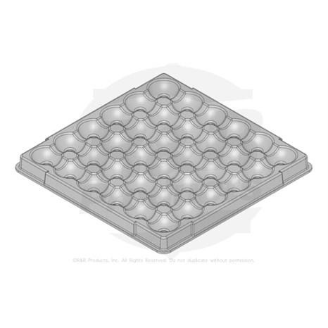 Plastic ball tray - 91 ball