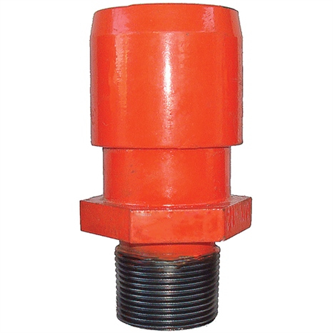 Leemco adapter - 2 x 2 spigot x mpt threaded