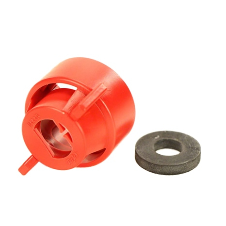 Teejet cap and washer - 114441-3-celr - red