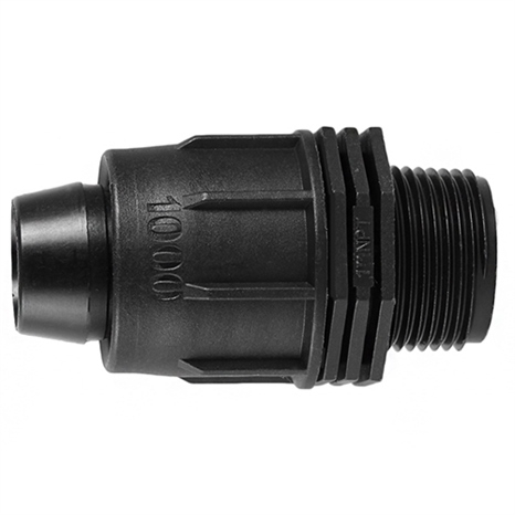 Rain bird twist lock adapter - 1" mpt