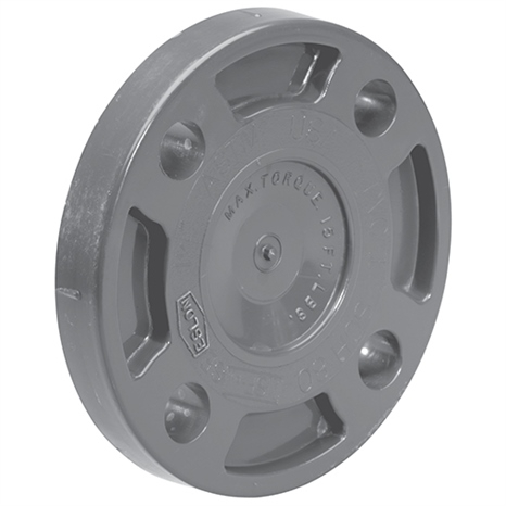 3 sch80 pvc flange (blind)