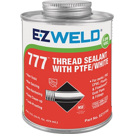 Thread sealant paste like white - 1/2 pint