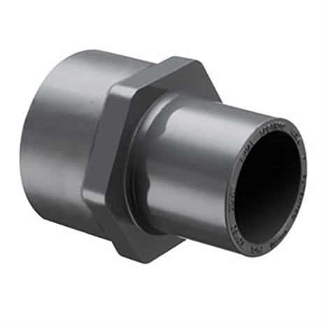 1-1/2 pvc encp spg female adapter s/s reinforced