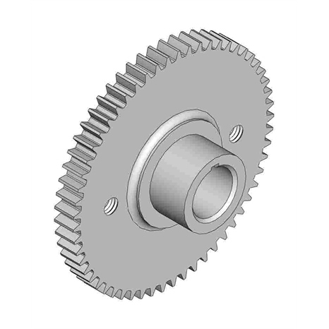 Gear - reel includes brg