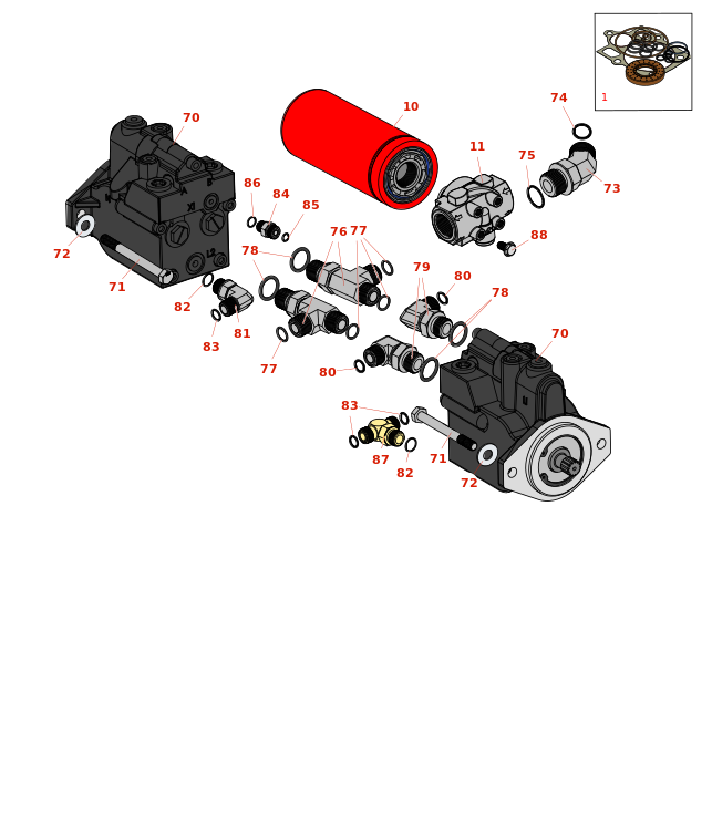 Toro Groundsmaster 4010-D Steering Hydraulics