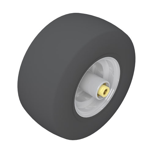 Tire & wheel - 13x6.50-6