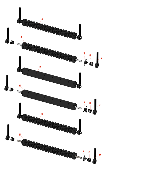 Ransomes 185, 285, 300, 305 & 405 Minuteman Roller System