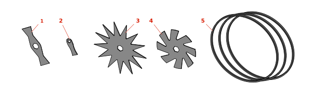 Ryan Ren-O-Thin Aerator Parts