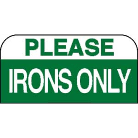 Sign - irons only