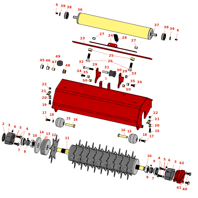 Toro Greensmaster 3000 Spiker Reel & Frame