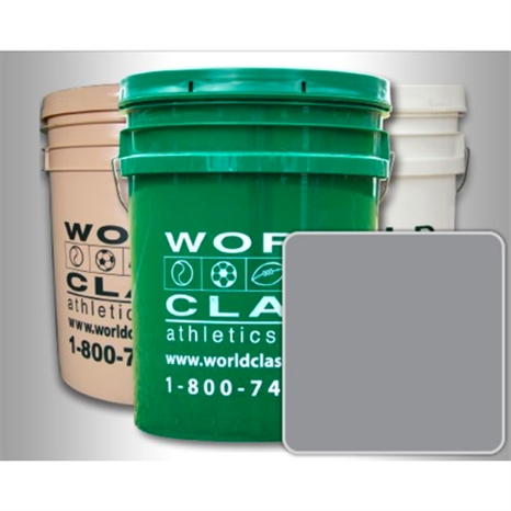 World class removable artificial turf paint - silver/gray - 5 gal