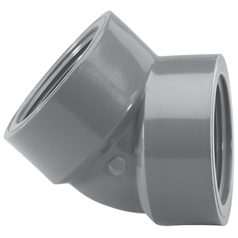 3 sch80 pvc elbow 45 (fpt)