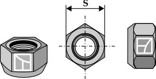 Cone-shaped nut