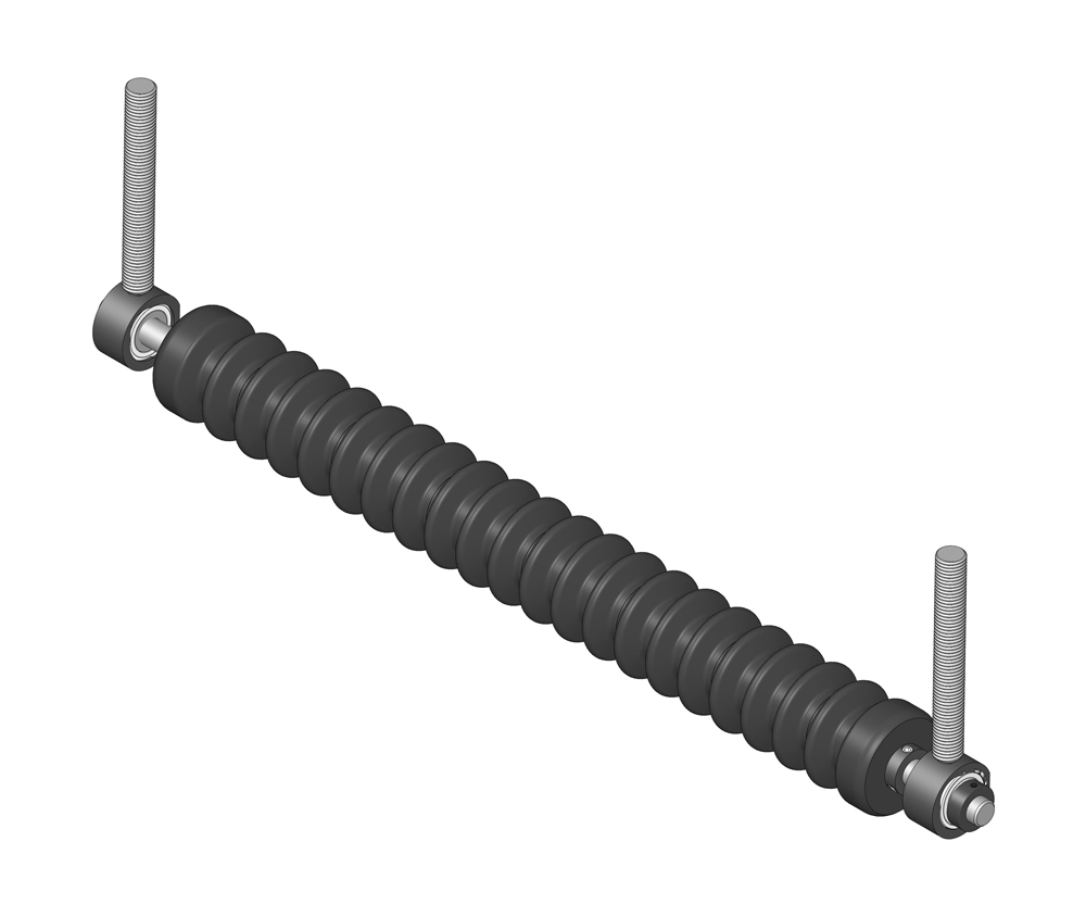 Minuteman front grooved roller system