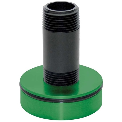 Underhill hosetap adapter - with 4in riser (nipple) 1in npt threads - fits all rain bird eagle 700 series golf sprinklers