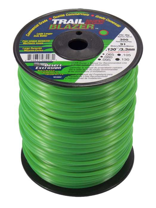 Trimmer line trailblazer™ round green .130" / 3.3mm