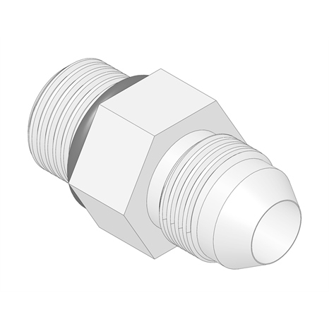 Hydraulic fitting - 3/8 - manifold