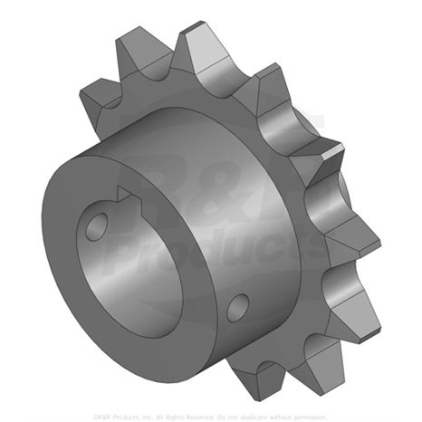 Sprocket - pinion 12 tooth