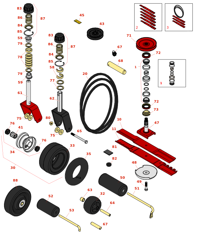 Toro Groundsmaster 225 62in Rotary Deck - Model 30551