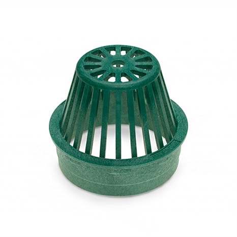 Rain bird 6 in round atrium grate - green