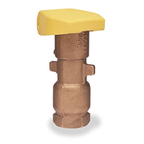 Quick coupling valve - 3/4 yellow top