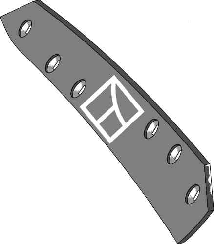 Moldboard slat BS42 R - 561x120 - right fitting for Lemken 3444012