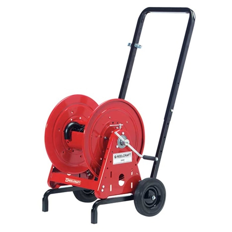 Reelcraft 18in hose reel and cart - 1 inlet hose