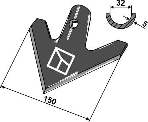 Jointer fitting for Maschio / Gaspardo G13640360R