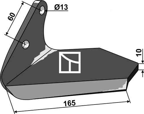 Replacement wing - left