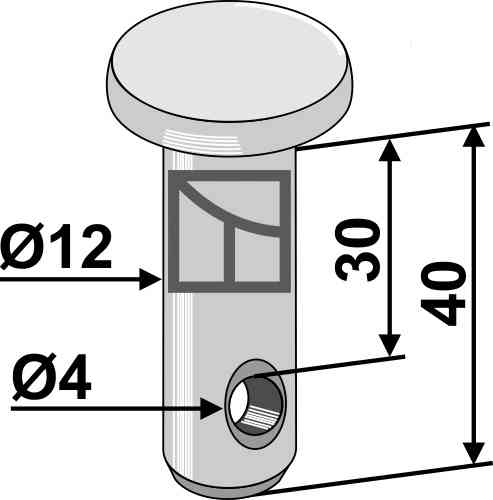 Clevis pin