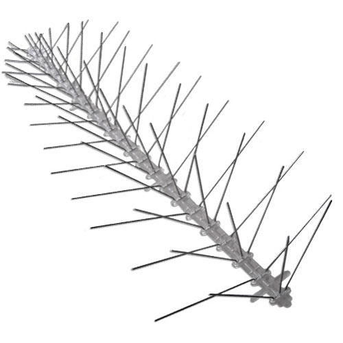 Bird spikes - stainless steel - 5" x 10'