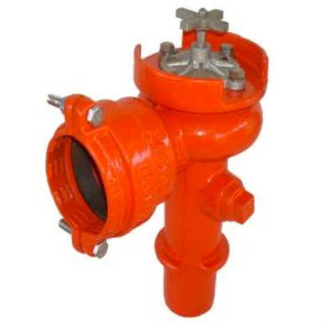 Leemco angle valve - 2.5 lateral