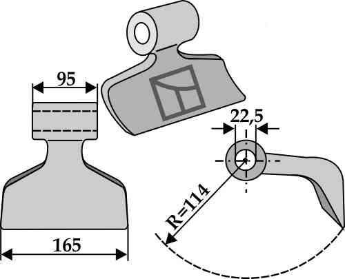 RDM Parts Hammerslag egnet til Tortella 2779702