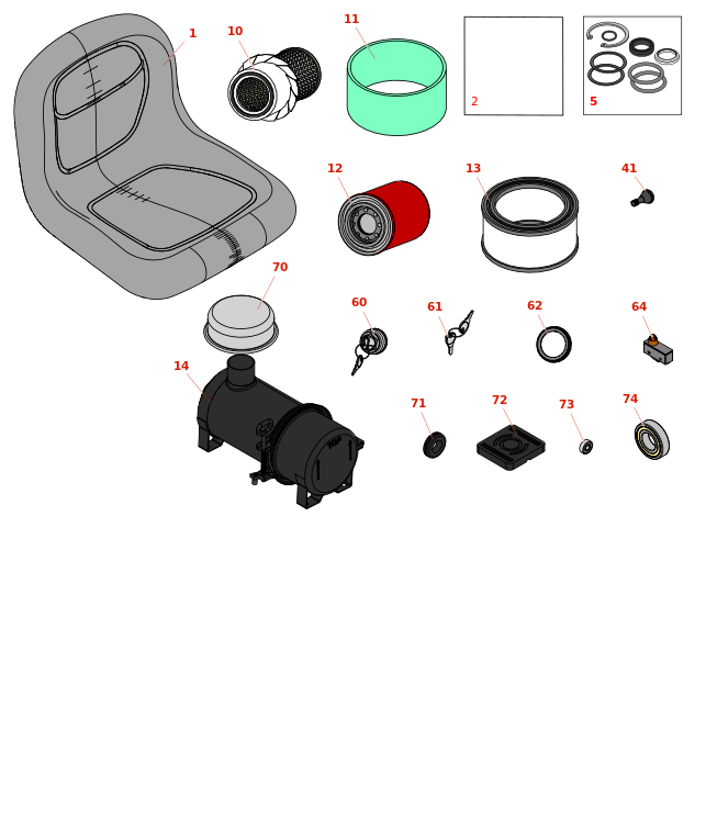 Toro Groundsmaster 117 Traction Unit