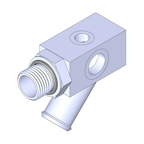 Fitting - valve manifold - p steer