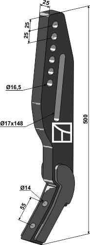 Subsoiling shank ?SL/ST?