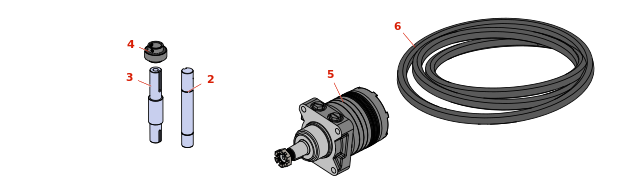 Excel Hustler Rotary Parts