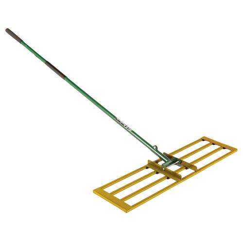 Level rake w/handle - 40 in