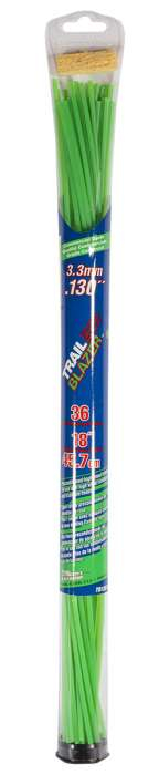 Trimmer line trail blazer™ black 18" line - tube .130" / 3.3mm 36 pcs