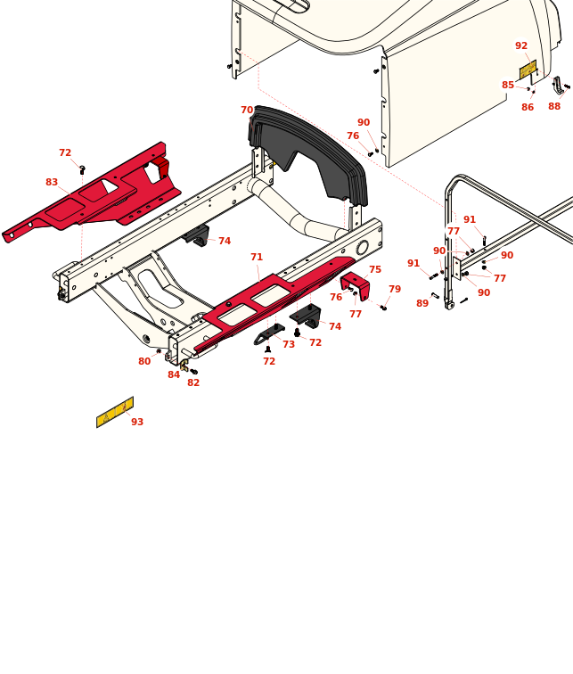 Toro Reelmaster 5410G Hood & Body