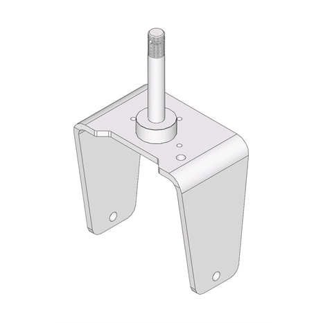 Caster fork - steering