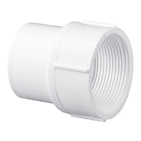 1-1/4 pvc swing joint fitting adapter (spg x fipt)