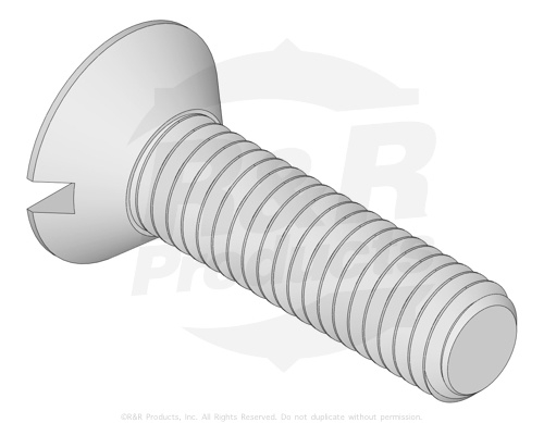 Screw - 10-24 x 7/8 flsl ss