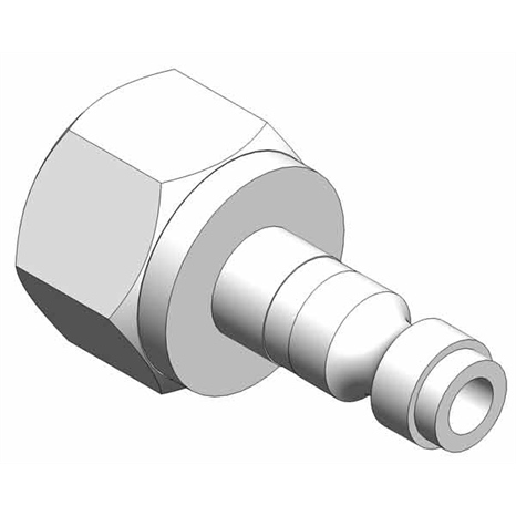 Plug - coupler 3/8 nptf