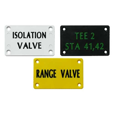 Valve box marker- 2in x 4in