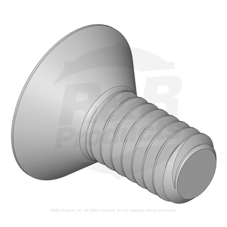 Screw - 8-32 x 3/8 fl cs sh