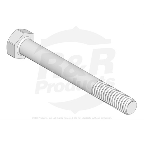 Bolt - hex hd 5/16-18 x 2-3/4