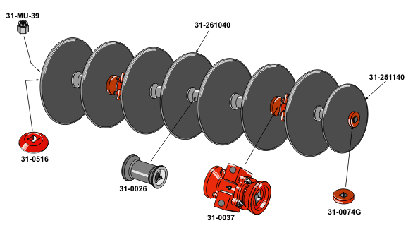 Discs Ø610