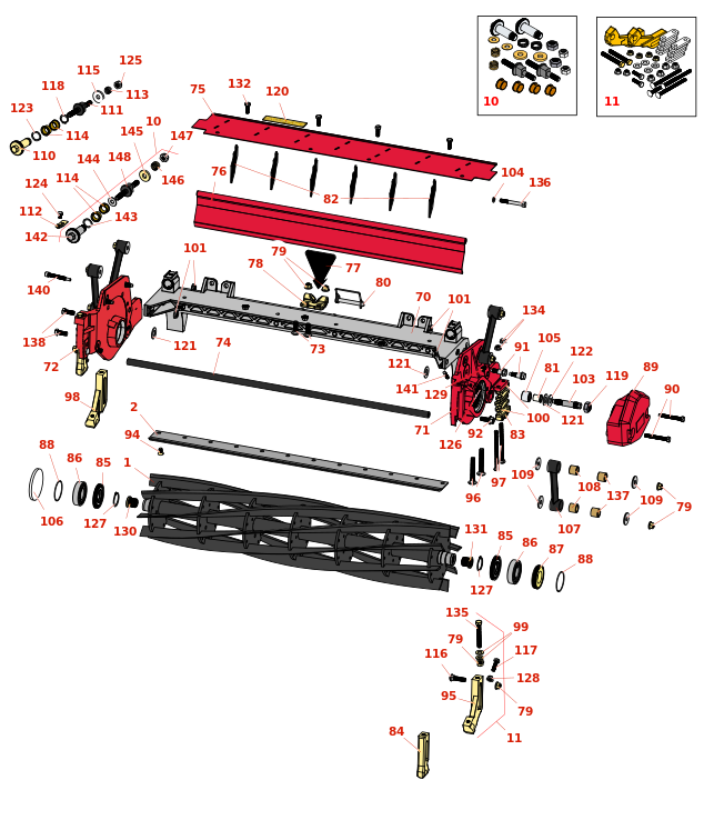 Toro Reelmaster 3100-D Reel & Bedknife